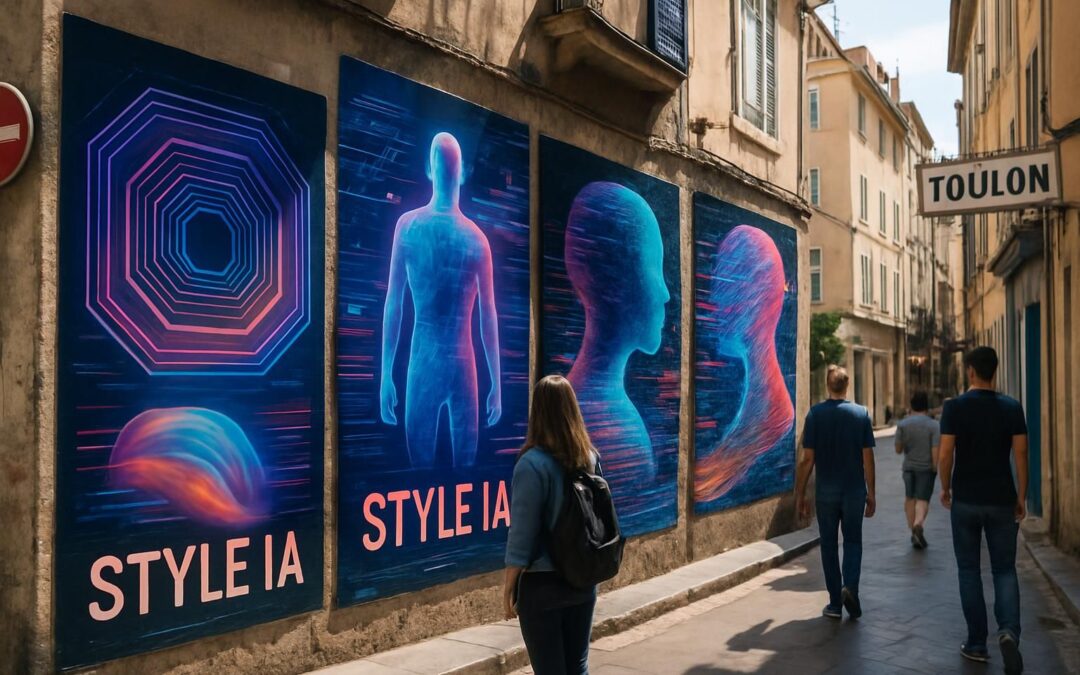 découvrez comment toulon voit l’émergence d’un « style ia » unique dans ses affiches urbaines, transformant le paysage visuel de la ville grâce à un nouveau phénomène artistique.