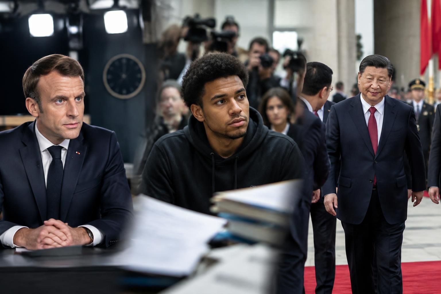 macron attendu au journal de 20 heures, thélyson orélien accusé de plagiat et xi jinping en visite chez trump : les dernières actualités à suivre.