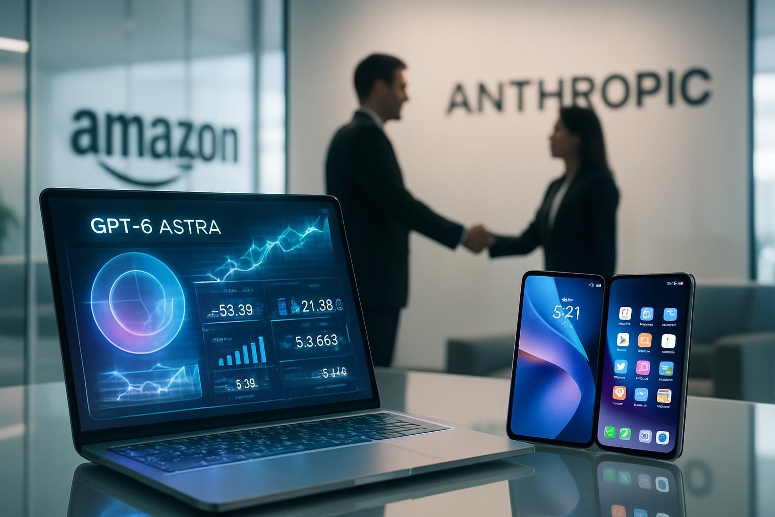 découvrez les dernières nouvelles tech du 11 septembre 2026 : gpt-6 astra transforme la finance, test complet de l'iphone duo, et l'alliance stratégique entre amazon et anthropic expliquée.