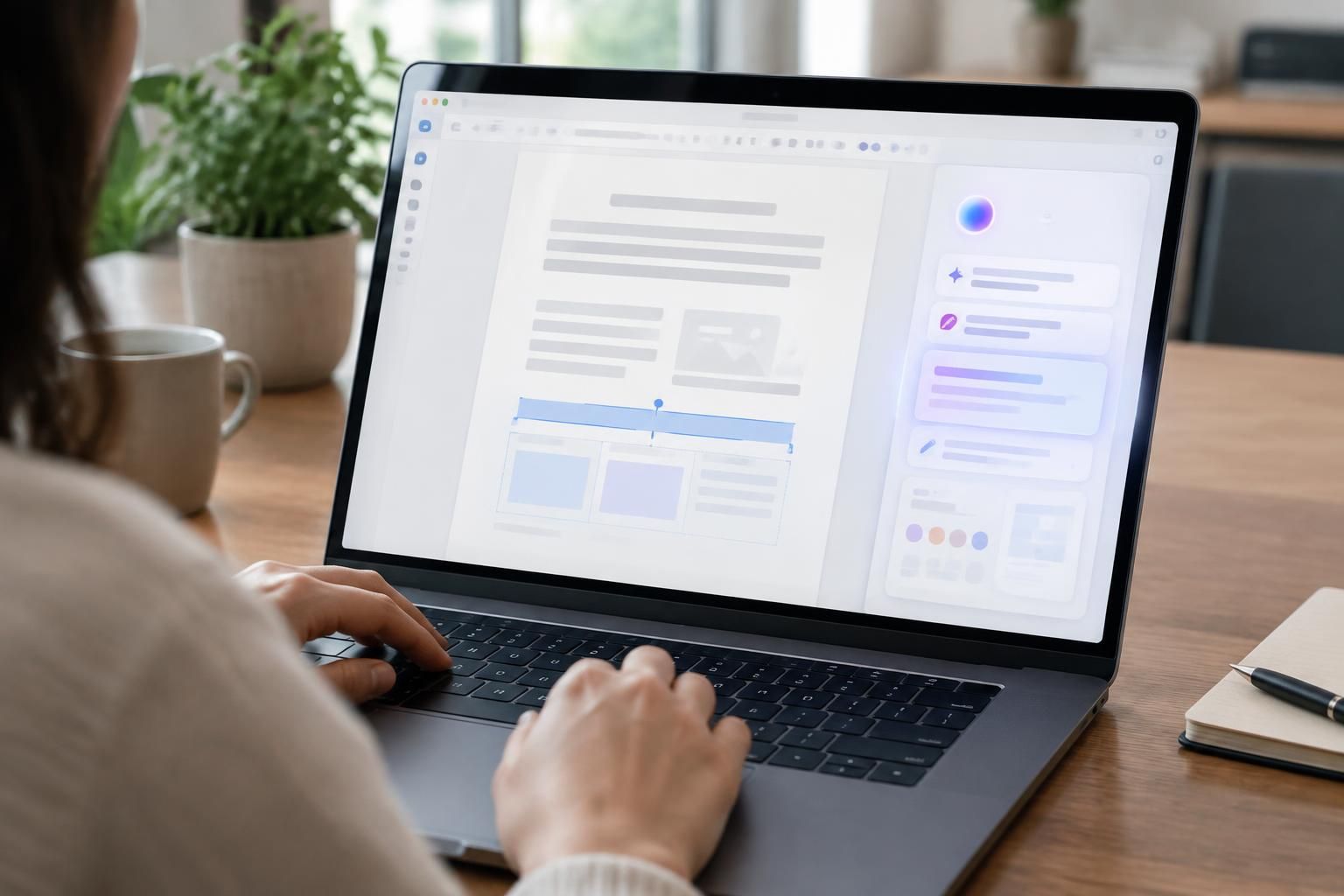 gemini intègre l’édition de documents : modifiez vos fichiers directement dans l’application, sans interrompre votre travail ni changer d’outil.